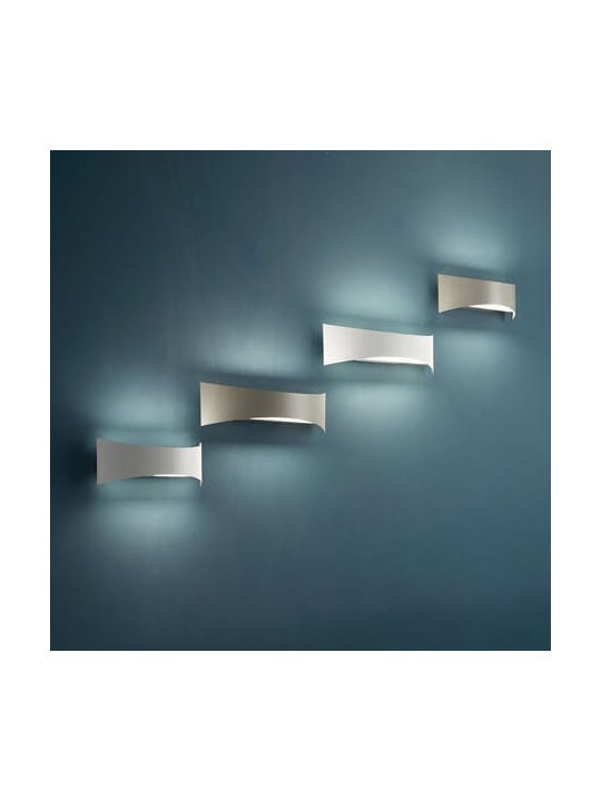 Ondaluce Φωτιστικό Τοίχου LED Λευκό 40x10.5εκ. Ondaluce Φωτιστικό Τοίχου LED Λευκό 40x10.5εκ.