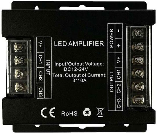 Aca Amplificator de Semnal 24A RGB pentru bandă AMF2
