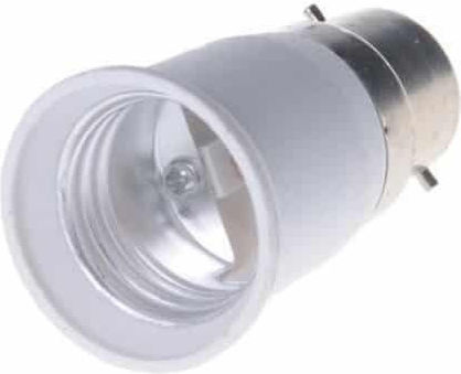 Bayonet Ντουί Αντάπτορας από B22 σε E27