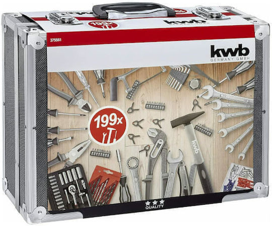 KWB Tool Case with 199 Tools