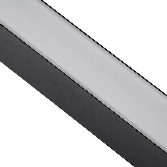GloboStar Felix Commercial Linear LED Ceiling Light 54W Warm White IP20 Dimmable L120xD3.5xH7cm