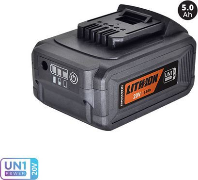 Krausmann US102-25SB Set Bohrer & Schlagschraubendreher Brushless 20V mit 2 Batterien 5Ah und Hülle