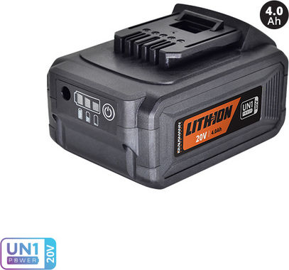 Krausmann US109-24SB Set Schlagschraubendreher & Eckiges Rad 20V mit 2 Batterien 5Ah und Hülle