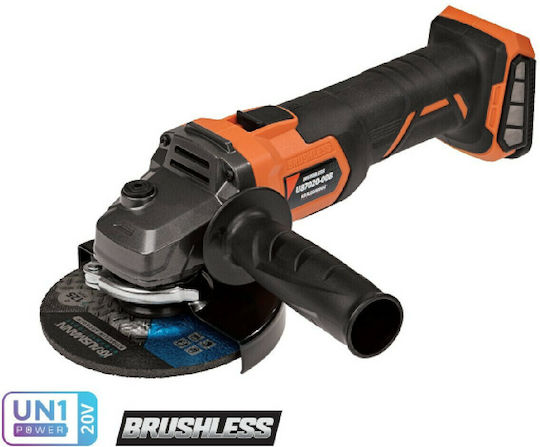 Krausmann US107-24SB Set Eckiges Rad & Bohrer Brushless 20V mit 2 Batterien 4Ah und Hülle