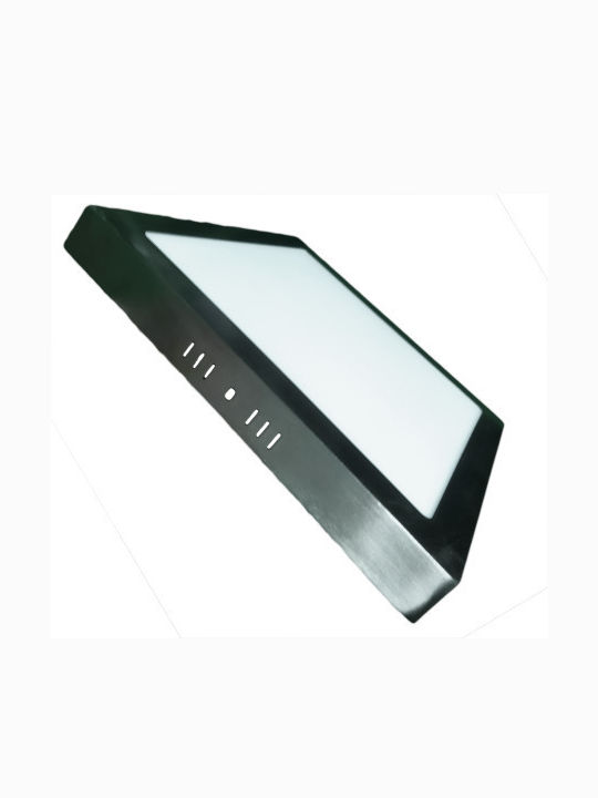 Atman Τετράγωνο Εξωτερικό LED Panel 24W με Ψυχρό Λευκό Φως 6000K 30x30εκ.