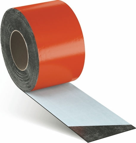 Red Bituminous Tape with Aluminum Coating 18073