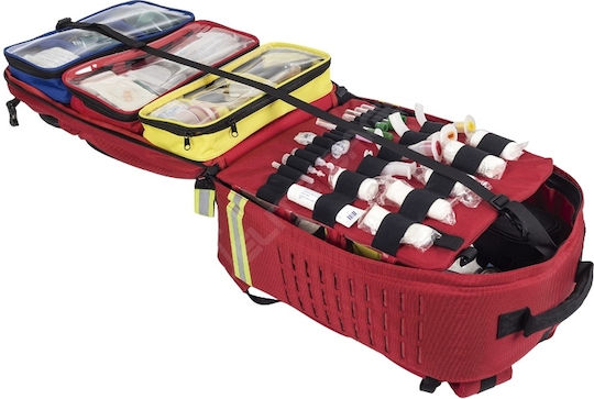 Elite Bags Paramed’s XL Medical First Aid Rucksack Red