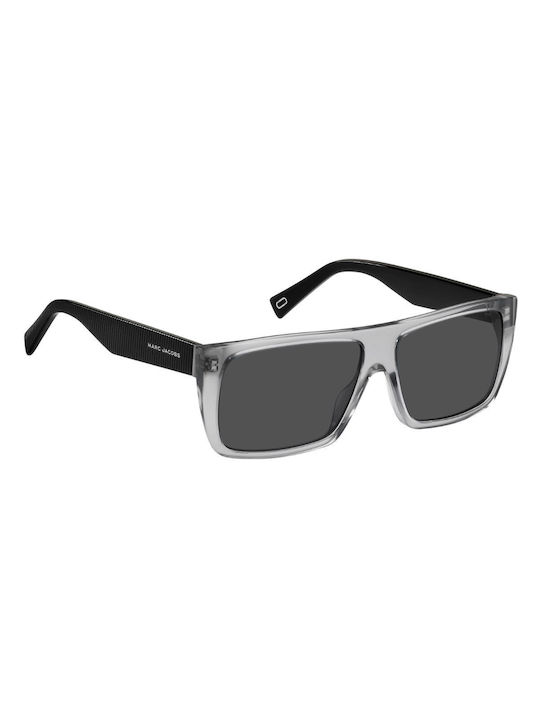 Marc Jacobs Icon Bărbați Ochelari de soare cu Transparent Din plastic Rame și Negru Lentilă