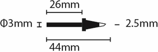 Tele ZD-415/TIP/79-1436 Soldering Tip