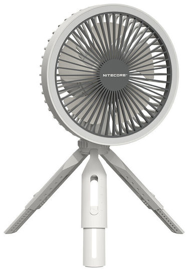 NiteCore NEF10 USB Rechargeable Fan 4W 10.000 mAh Fan White