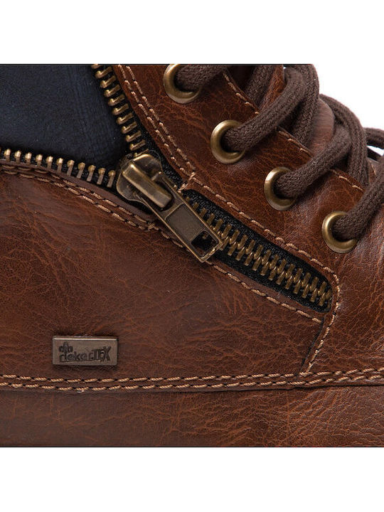 Leather Brown Boots Anatomical