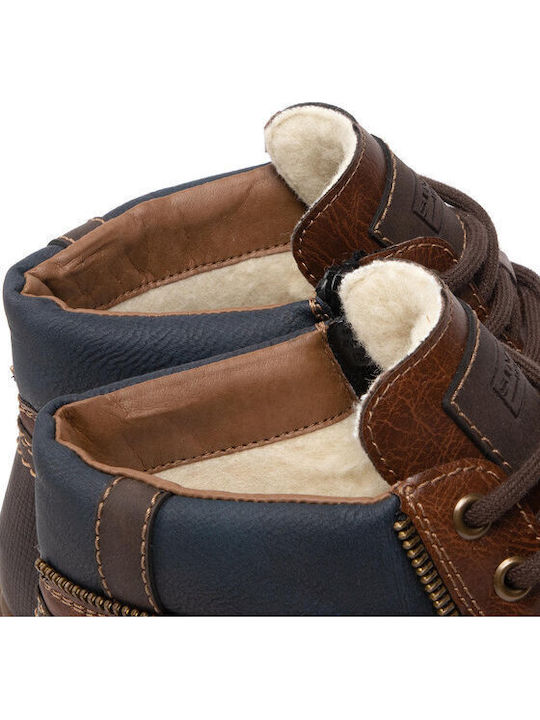 Leather Brown Boots Anatomical