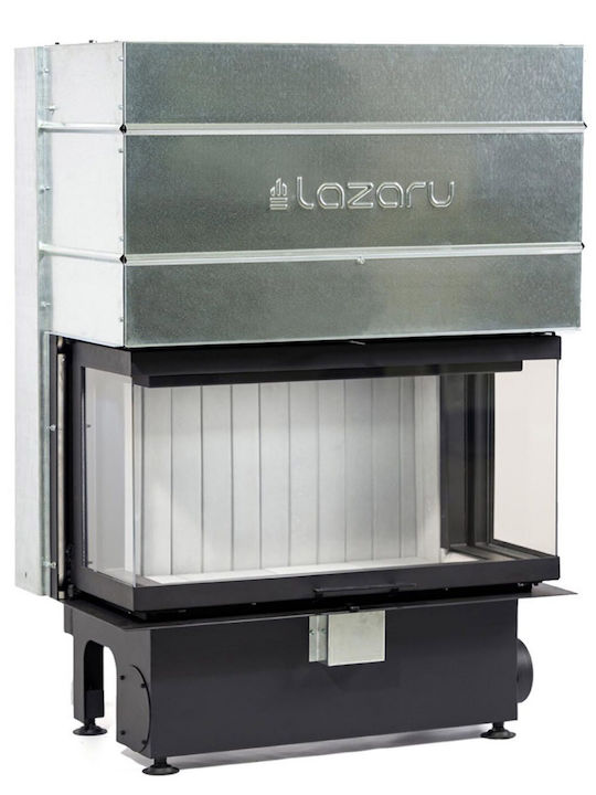 Lazaru 3 Side Premium 90/52 Ενεργειακό Τζάκι Ξύλου Αερόθερμο 13.2kW Τρίπλευρο με Συρόμενη Ανοιγόμενη Πόρτα με Kit Βεντιλατέρ Lazaru 3 Side Premium 90/52 Ενεργειακό Τζάκι Ξύλου Αερόθερμο 13.2kW Τρίπλευρο με Συρόμενη Ανοιγόμενη Πόρτα με Kit Βεντιλατέρ