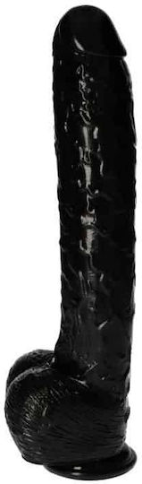Toyz4lovers Golia Dildo Реалистично дилдо с Топки и Вендуза Черно 40см