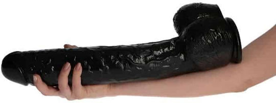 Toyz4lovers Golia Dildo Реалистично дилдо с Топки и Вендуза Черно 40см