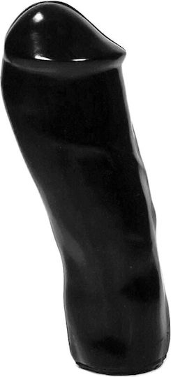 All Black Dong Πρωκτικό Dildo Black 20cm