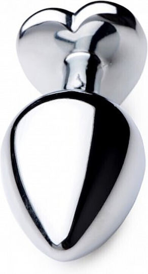 Booty Sparks Booty Sparks Heart Gem Anal Plug Medium Black