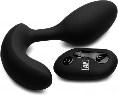 XR Alpha Pro Πρωκτικός Δονητής με Δυνατότητα Ασύρματης Λειτουργίας Black 13.7cm