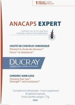 Ducray Anacaps Expert Chronic Hair Loss 30 κάψουλες