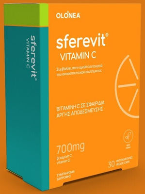 Olonea Sferevit Vitamin C 5200116280333 Vitamin for Energy 700mg 30 veg. caps