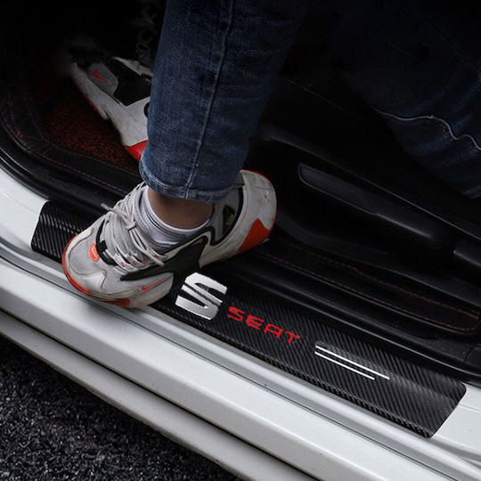 Car Interior Decorative Door Sills 4pcs