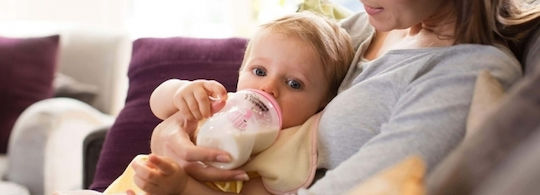 Tommee Tippee Πλαστικό Μπιμπερό Closer to Nature Κατά των Κολικών με Θηλή Σιλικόνης για 0+ μηνών Λευκό 260ml