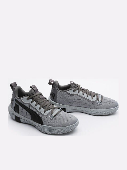 Legacy Low Niedrig Basketballschuhe Gray
