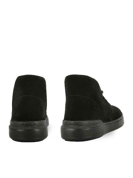 Courtlite Dbt Suede Μαύρα Ανδρικά Μποτάκια