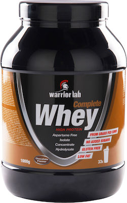 Warrior Lab Complete Whey Molkenprotein Glutenfrei mit Geschmack Strawberry 1kg