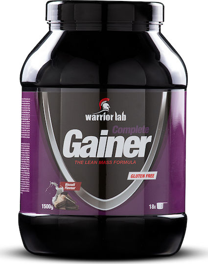 Warrior Lab Complete Gainer Χωρίς Γλουτένη με Γεύση Βανίλια 1.5kg