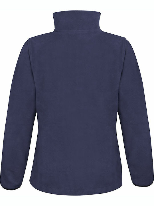 Result Fleece Damen Jacke in Marineblau Farbe