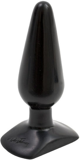 Doc Johnson Smooth Classic Πρωκτική Σφήνα Medium Μαύρη 14cm