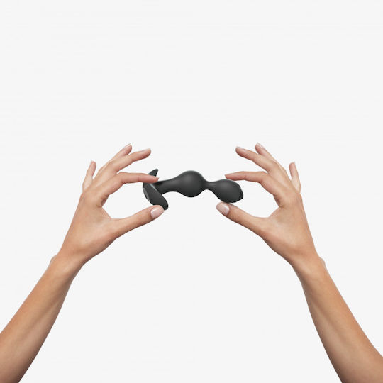 Love to Love Twinny Bud Anal Plug mit Vibration Schwarz