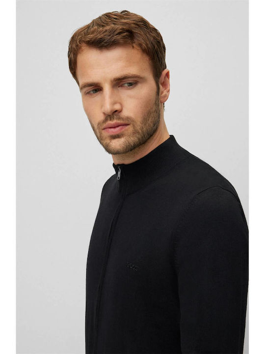Balonso Men's Knitted Cardigan Black