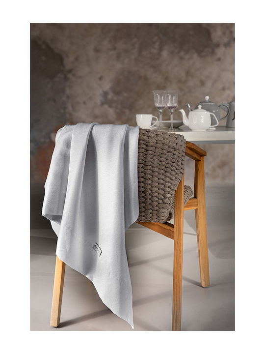 Guy Laroche Tischtuch Motion Silver 160x260cm