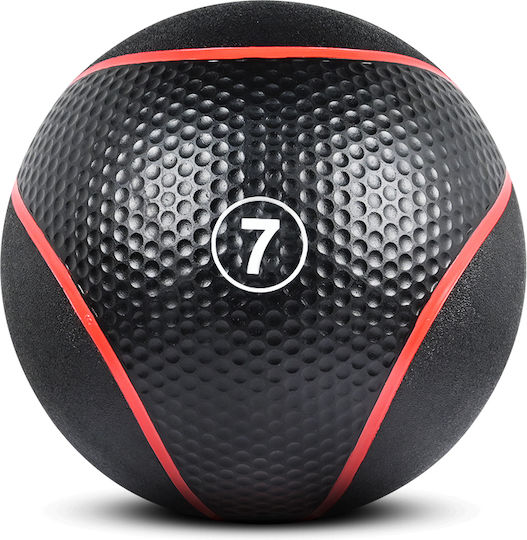 X-FIT Premium Μπάλα Medicine 7kg σε Μαύρο Χρώμα