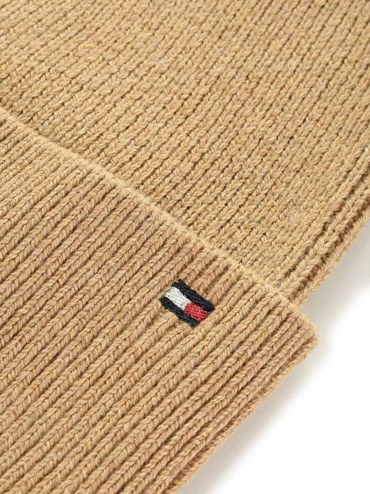 Beanie Γυναικείος Σκούφος Πλεκτός σε Μπεζ χρώμα