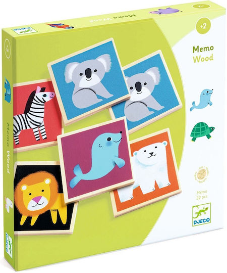 Brettspiel Άγρια Ζωάκια für 1 Spieler 2+ Jahre 01624 (EN) Djeco