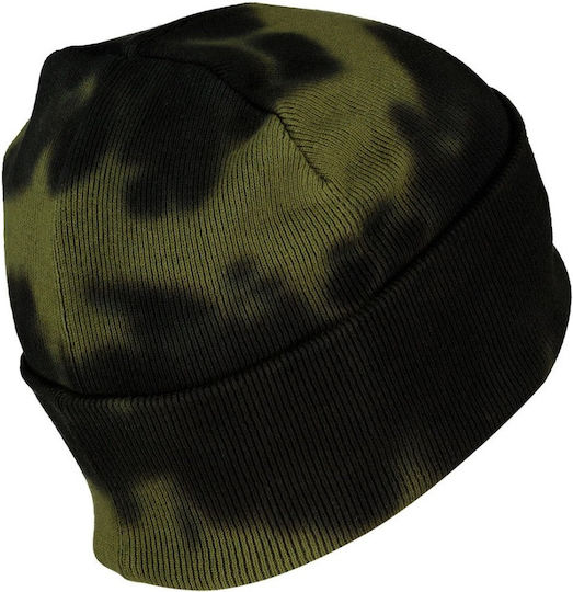 D2 Vintage Dyed Beanie Căciulă Tricotată Pentru Femei Kaki