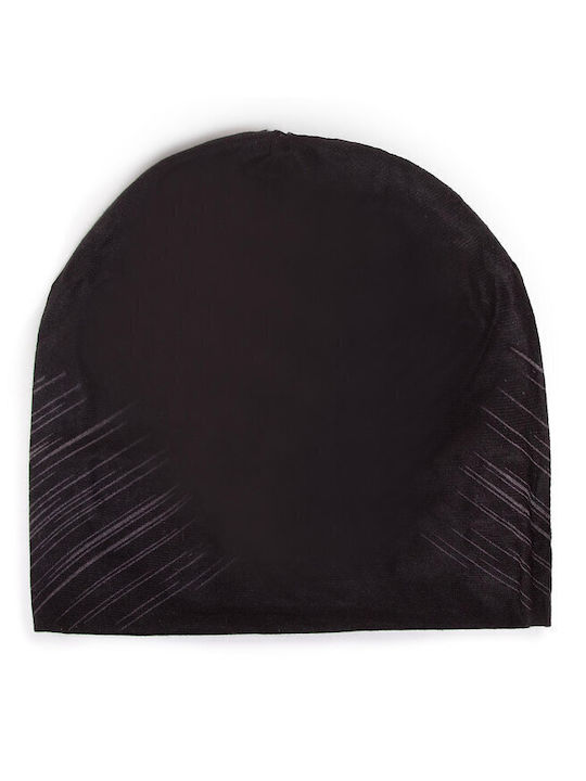 Buff Knitted Reversible Beanie Cap Black 118176.999.10.00