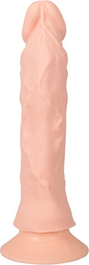 Nature Skin Realistic Vibrator with Remote Control Bendable RC Vibrator 21.5cm Flesh