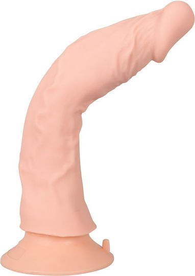 Nature Skin Realistic Vibrator with Remote Control Bendable RC Vibrator 21.5cm Flesh