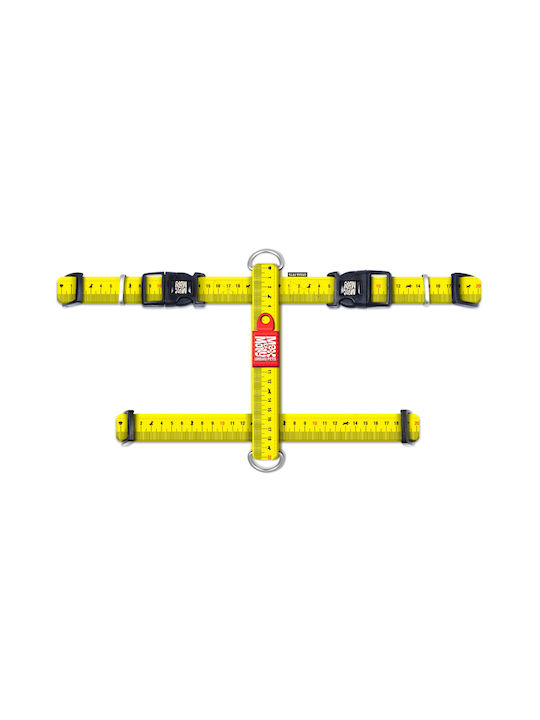 Max & Molly Ruler Жълт Small 15mm x 41-52cm Max & Molly Ruler Жълт Small 15mm x 41-52cm