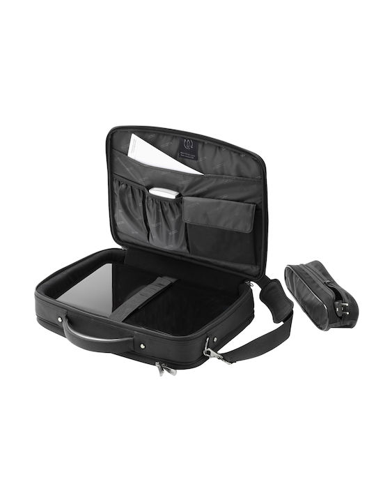 Dicota Eco Multi PLUS Tasche Schulter / Handheld für Laptop 15.6" in Schwarz Farbe