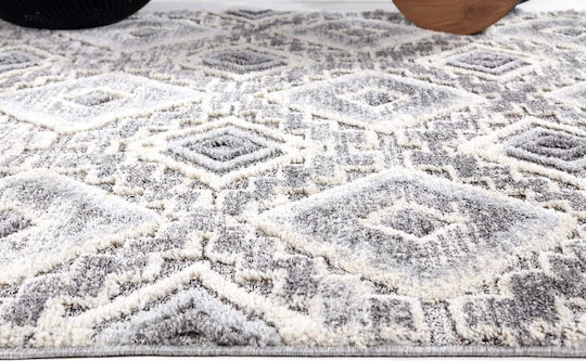 Royal Carpet La Casa 7810A Teppich Rechteckig Synthetisch,Polyester/Cotton/Leather mit Fransen D. Grey / L. Grey