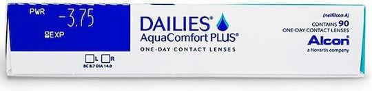 Dailies Aquacomfort Plus 90 Daily Contact Lenses Hydrogel