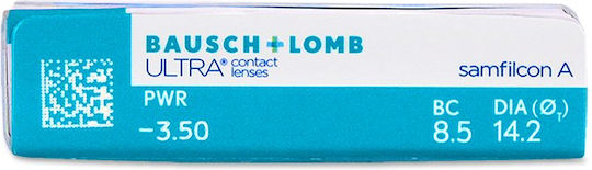 Bausch & Lomb Ultra 3 Monthly Contact Lenses Silicone Hydrogel