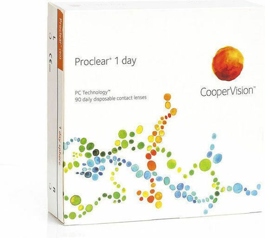 Cooper Vision Proclear 1 Day 90 Daily Contact Lenses Hydrogel
