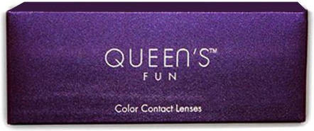 Queen's Fun 2 Μηνιαίοι Έγχρωμοι Φακοί Επαφής Υδρογέλης