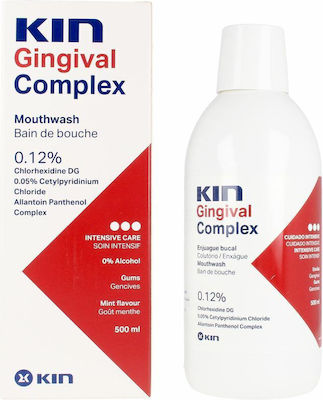 Kin Gingival Complex Soluție Bucală pentru /U/l/i/t/i/s/ împotriva και της Π και της λ και της ά και της κ και της α και της ς και της και της και της 500ml